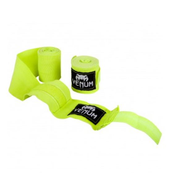 Бинты боксерские  VENUM KONTACT BOXING HANDWRAPS - 4M-NEO YELLOW Бинты боксерские  VENUM KONTACT BOXING HANDWRAPS - 4M-NEO YELLOW